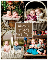 Paige & Miles - 1 year