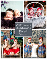Alihanna & Alaia - 1 year
